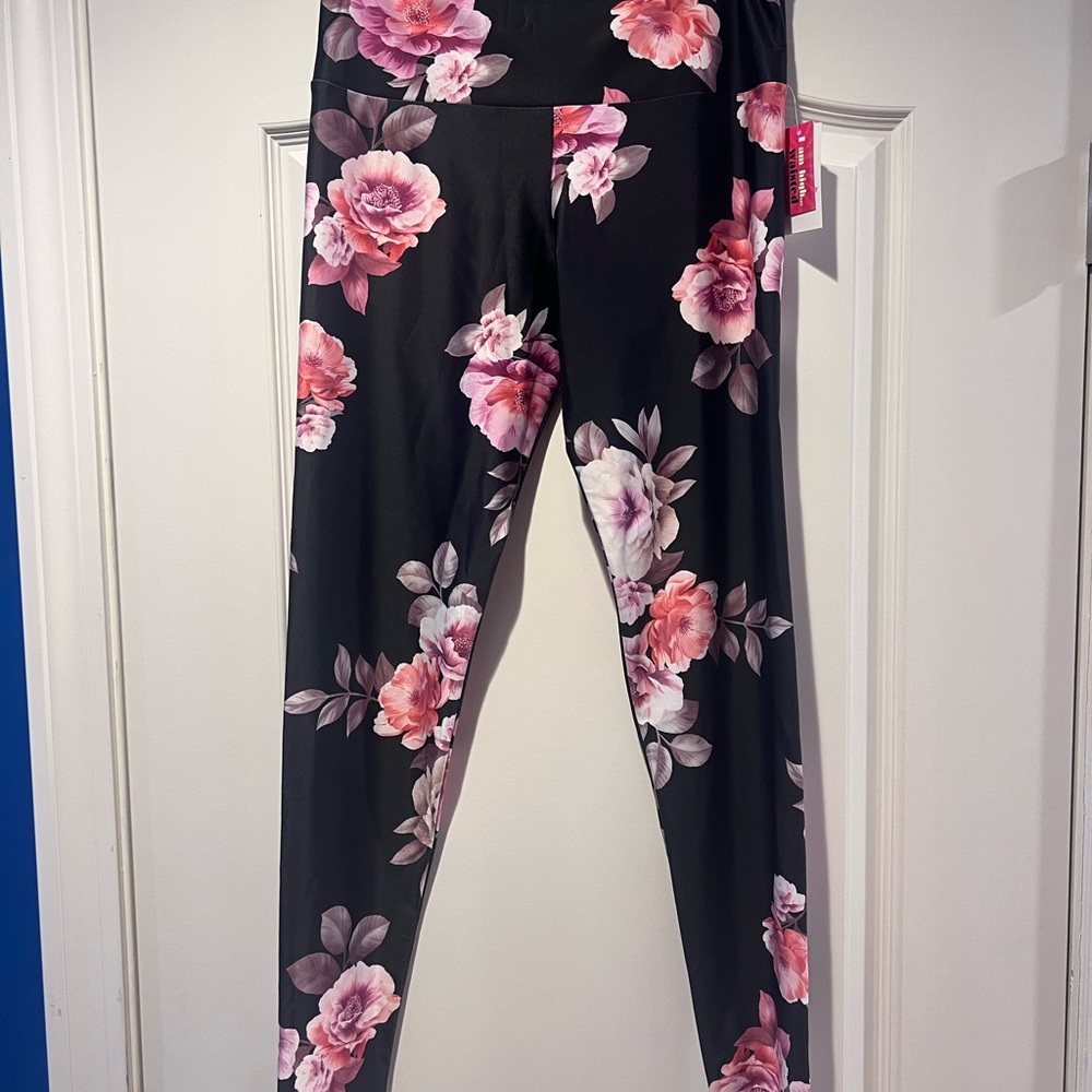 High-Rise Floral Leggings